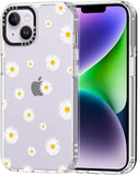 Case for Iphone 13 Pro, [Buffertech 6.6Ft Military-Grade Drop Protection] [Anti Peel off Tech] Clear TPU Bumper Phone Case Cover Design - Colorful Paw