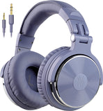 Wired over Ear Headphones Studio Monitor & Mixing DJ Stereo Headsets with 50Mm Neodymium Drivers and 1/4 to 3.5Mm Jack - Black