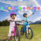Fitness Watches for Kids, Activity Tracker with Pedometers, Stopwatch, IP68 Waterproof, 11 Sport Modes Smart Watch for Kids Age 6-16 Years Old
