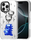 Case for Iphone 13 Pro, [Buffertech 6.6Ft Military-Grade Drop Protection] [Anti Peel off Tech] Clear TPU Bumper Phone Case Cover Design - Colorful Paw