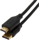  HDMI Display Cable, Uni-Directional, 4K@30Hz, 1920X1200, 1080P, Gold-Plated Plugs, 6 Foot - Pack of 10