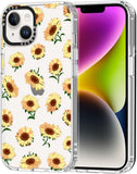 Case for Iphone 13 Pro, [Buffertech 6.6Ft Military-Grade Drop Protection] [Anti Peel off Tech] Clear TPU Bumper Phone Case Cover Design - Colorful Paw