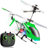 S107H-E Remote Control Helicopter Featuring Altitude Hold, Dual Speed Modes, and Durable Alloy Construction for Indoor and Outdoor Use