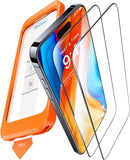 9H+ Glass14 Pro Max Screen Protector [Military Grade Shatterproof & Longest Durable] Screen Protector 14 Pro Max Tempered Glass, Anti-Fingerprint, 2 Packs