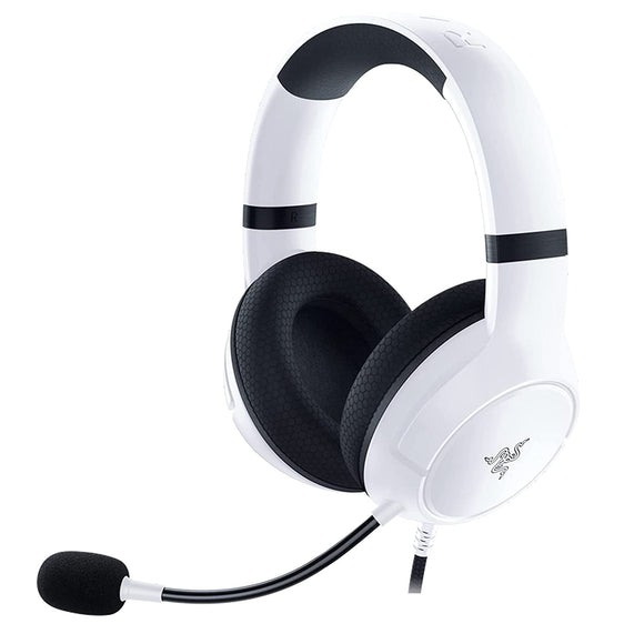 Wired Headset for Xbox Series X|S, Xbox One, PC, Mac & Mobile Devices: Triforce 50Mm Drivers - Hyperclear Cardioid Mic - Flowknit Memory Foam Ear Cushions - On-Headset Controls - White