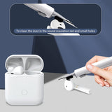 2023 New Cleaner Kit for Airpods Pro and 1/2 Multifunction Cleaning Pen with Soft Brush for Bluetooth Earphones Case (White2.0)